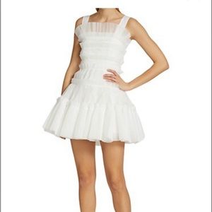 AJE Jacinto Pleated Minidress